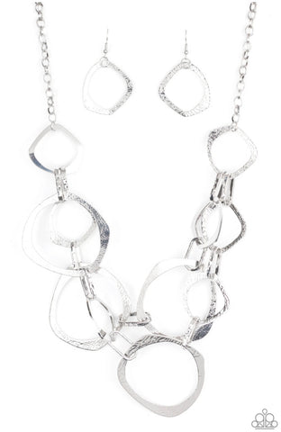 Salvage Yard- Silver Necklace