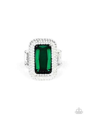 A Grand Statement-Maker- Green Ring