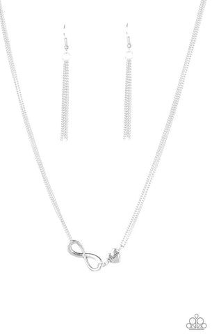 Love Eternally- Silver Necklace