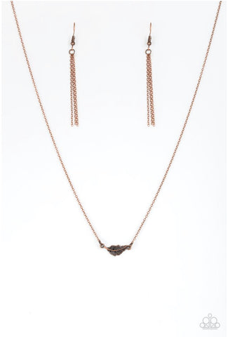 In-Flight Fashion- Copper Necklace