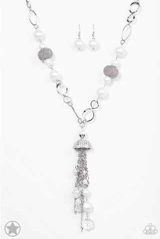 Designated Diva- White Necklace