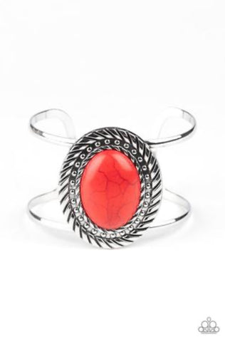 Desert Aura- Red Bracelet