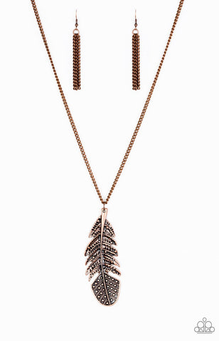 Free Bird- Copper Necklace