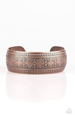 Gorgeously Gypsy- Copper Bracelet