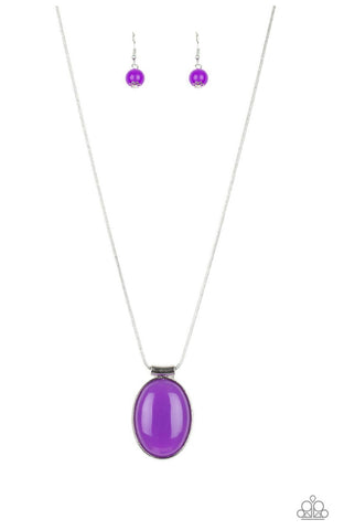Rising Stardom- Purple Necklace