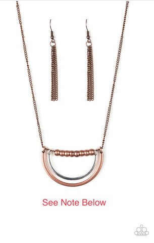 Artificial Arches- Copper Necklace
