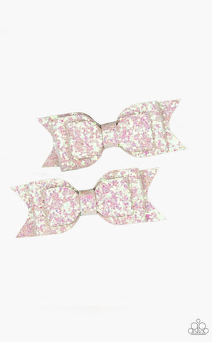 Sugar and Spice- White SS Hair Clips