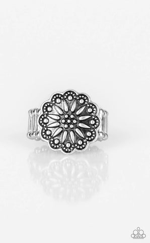 Desert Sunflower- Silver Ring