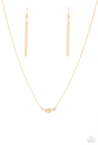 In-Flight Fashion- Gold Necklace