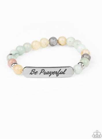 Be Prayerful- Green Bracelet