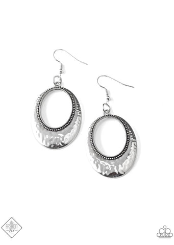 Tempest Texture- Silver Earrings
