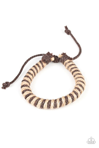 Island Hopper- Brown Urban Bracelet