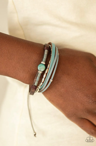 Geo Trek- Blue Urban Bracelet