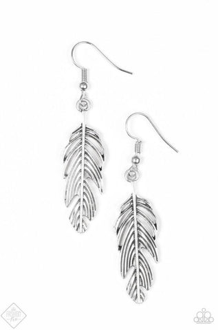 Singing Sparrow- Silver Earrings