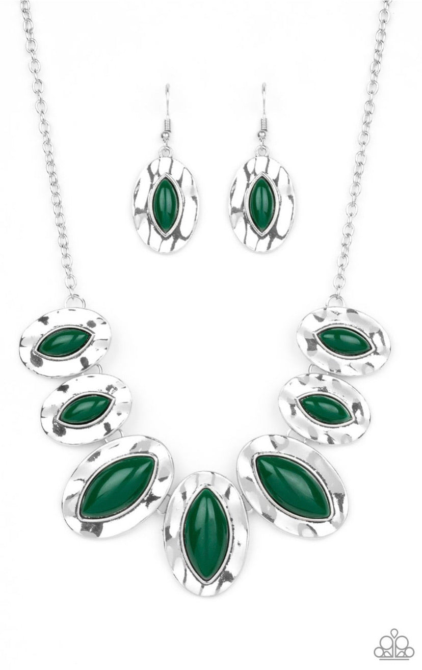 Terra Color- Green Necklace
