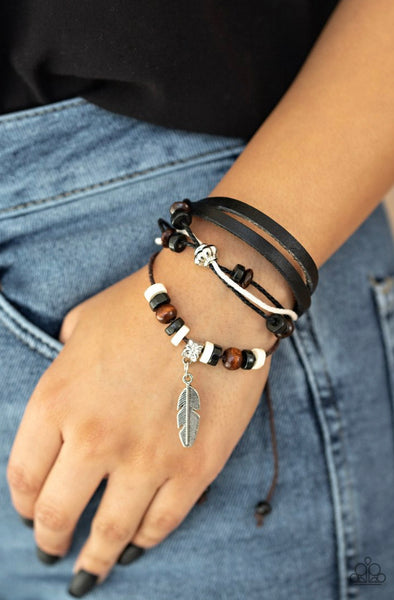 Mountain Bird- Black Urban Bracelet