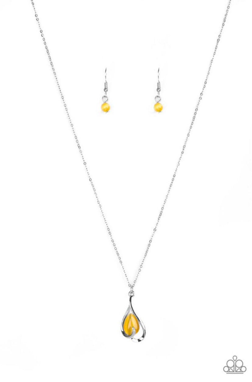 Tell Me A Love Story- Yellow Necklace