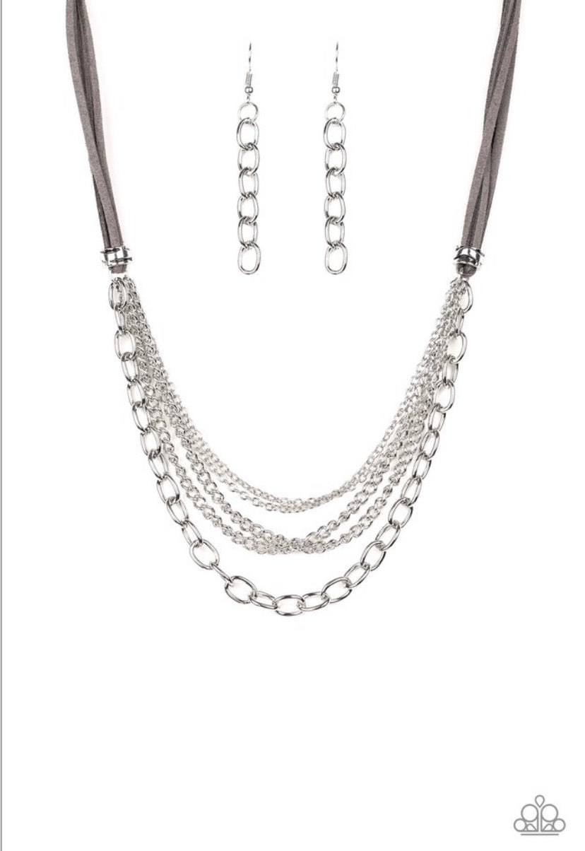 Free Roamer- Silver Necklace