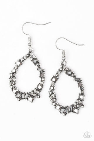 Crushing Couture- Silver Earrings