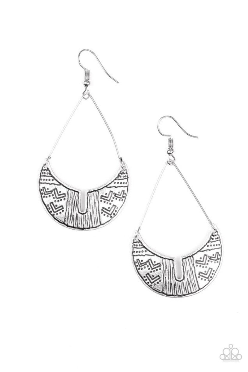 Trading Post Trending- Silver Earrings