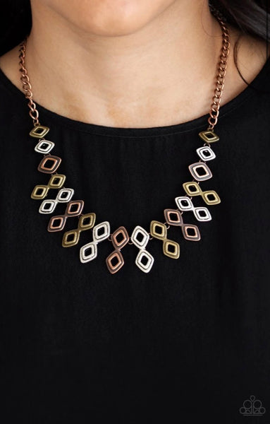 Geocentric- Multi Necklace