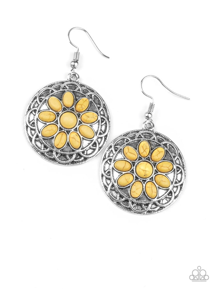 Mesa Oasis- Yellow Earrings