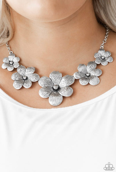 Secret Garden- Silver Necklace