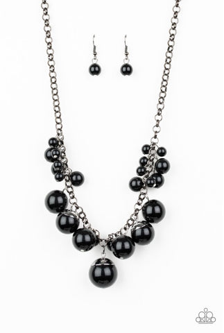 Broadway Belle- Black Necklace