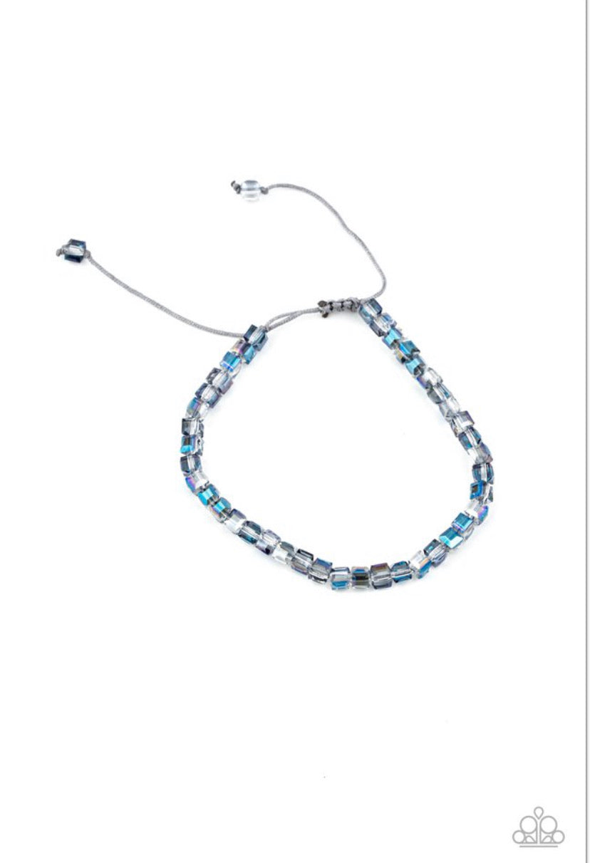 Prismatic Maverick- Blue Bracelet