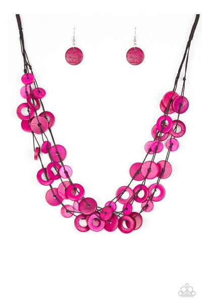 Wonderfully Walla Walla- Pink Necklace