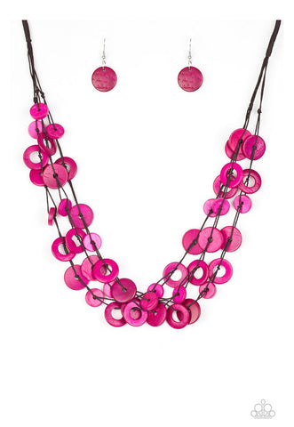 Wonderfully Walla Walla- Pink Necklace