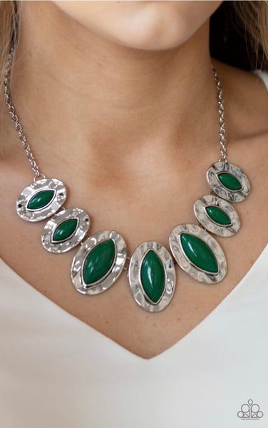 Terra Color- Green Necklace
