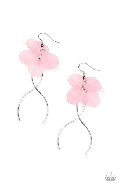 Keep It Ethereal- Pink Earrings