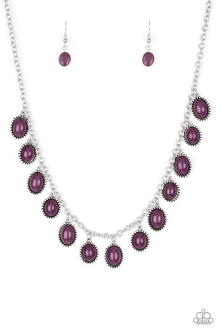 Make Some Roam!- Purple Necklace