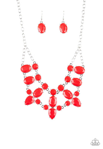 Goddess Glow- Red Necklace