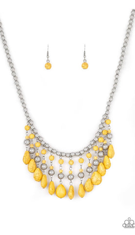 Rural Revival- Yellow Necklace