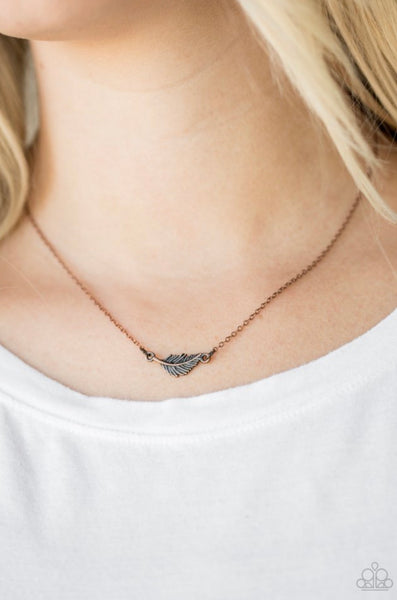 In-Flight Fashion- Copper Necklace