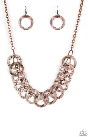 The Main Contender- Copper Necklace