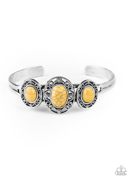 Stone Sage- Yellow Bracelet