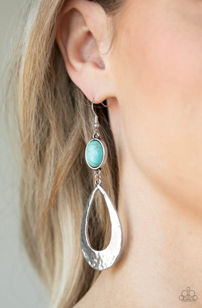 Badlands Baby- Blue Earrings