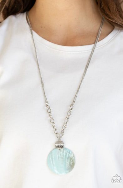 A Top-Sheller- Blue Necklace