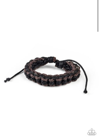 Weave It To Me- Black Urban Bracelet