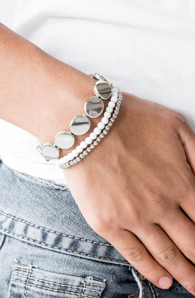 Beyond The Basics- White Bracelet