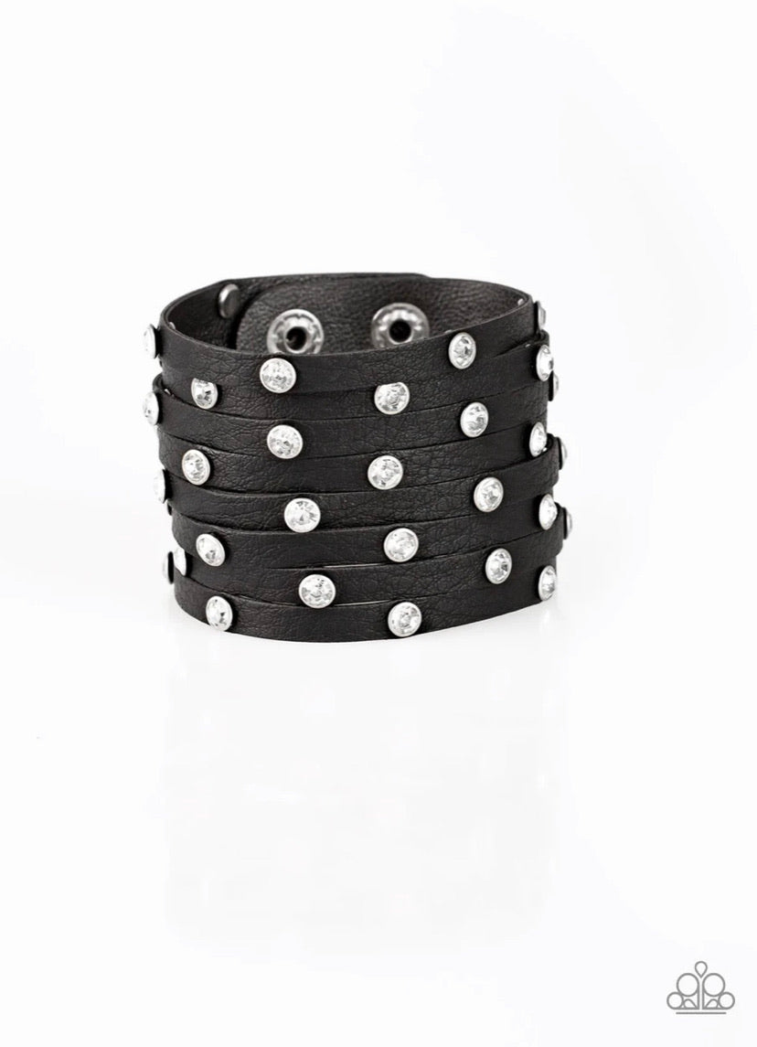 Sass Squad- Black Urban Bracelet