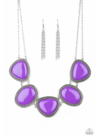 Viva La Vivid- Purple Necklace