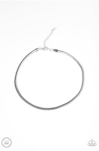 Flat Out Fierce- Silver Choker