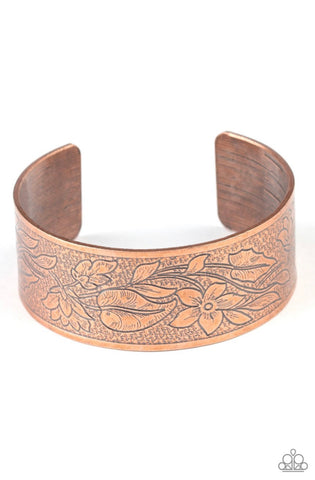 Garden Variety- Copper Bracelet