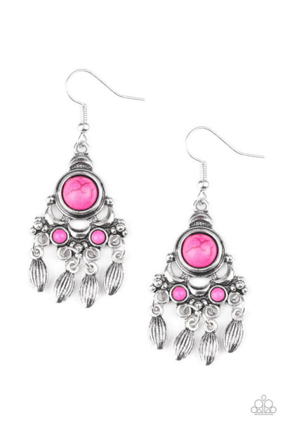 No Place Like Homestead- Pink Earrings