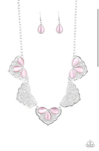 East Coast Essence- Pink Necklace