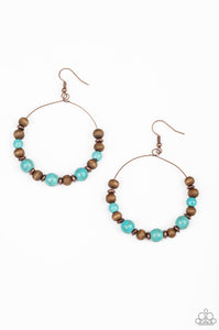 Forestry Fashion- Copper Earrings